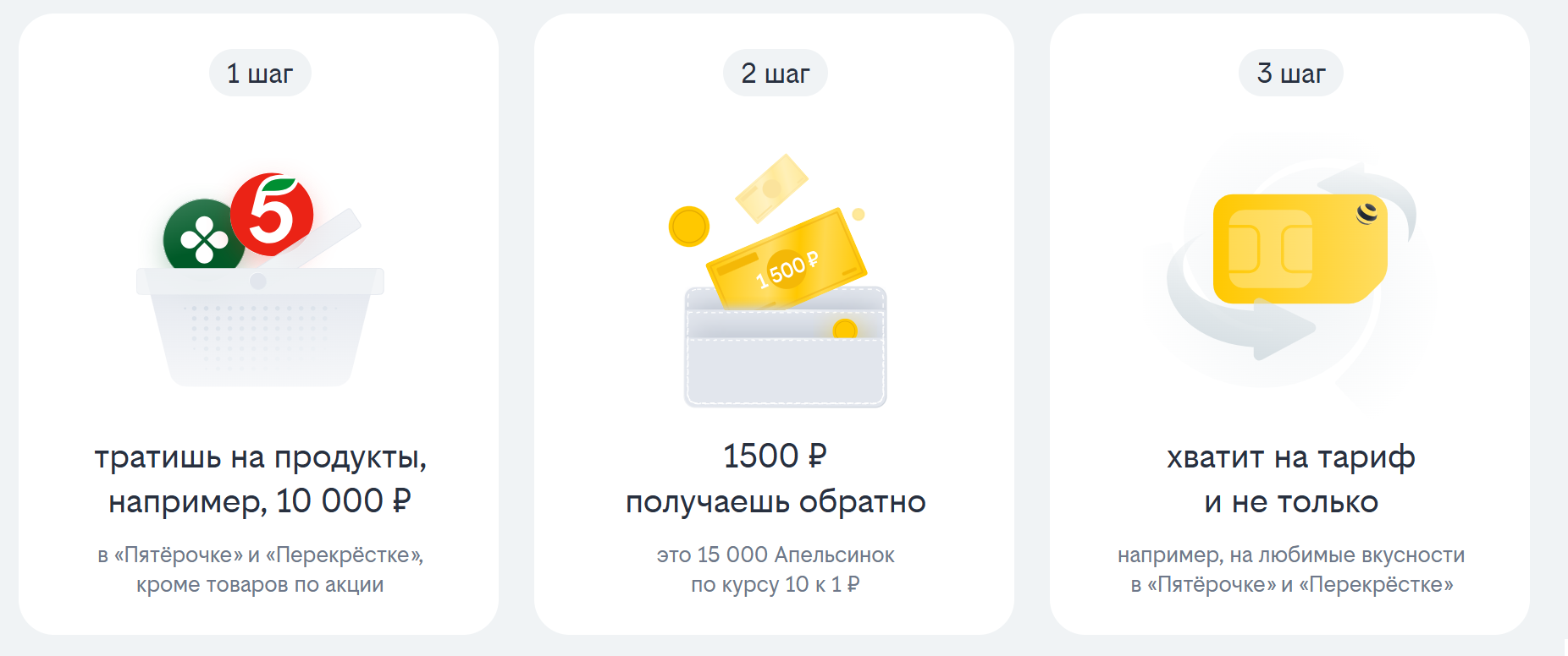 Как работает бонусная программа "Апельсин" на билайн